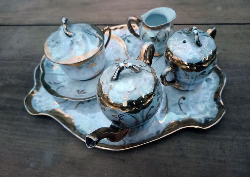 Conjunto Limoges Albert Pillivuyt Foecy Tête-à-tête França
