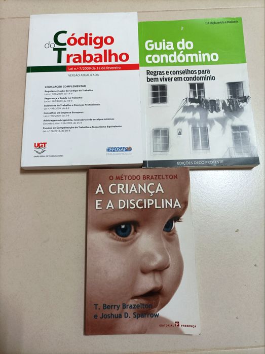 Lote de Livros Práticos (Maternidade / Fotografia / Condomínio)