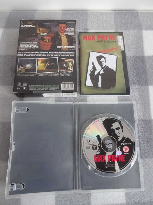 MAX PAYNE (2001) - BIG BOX Edycja Kolekcjonerska Stan 10/10