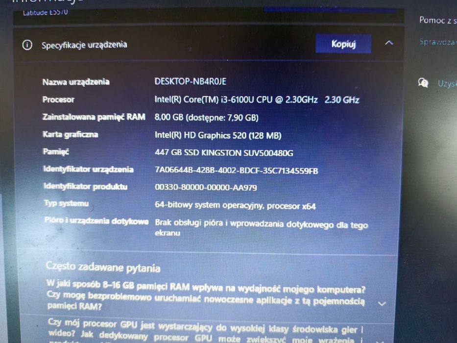 Komputer laptop Lenovo 15 zestaw Gratis skaner drukarka