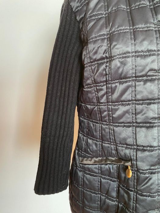 Kurtka Laurel bluza kaszmir wełna jedwab parka L pikowana