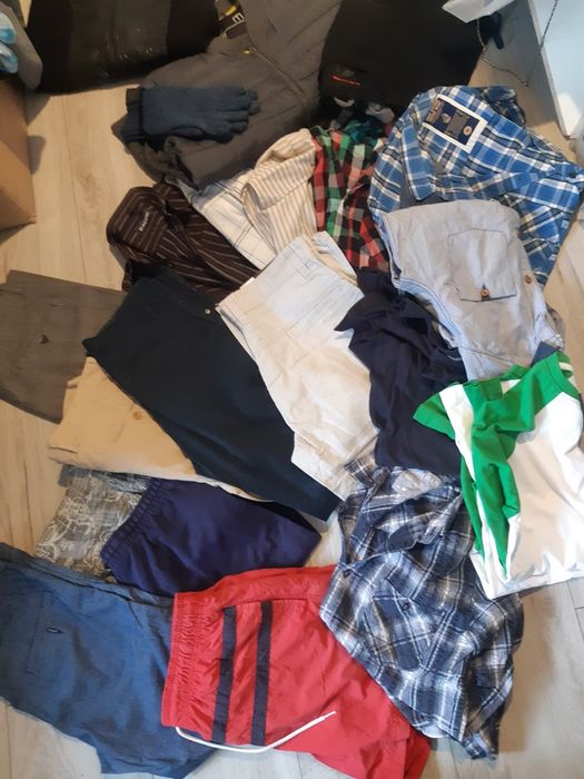 Paka rzeczy męskich