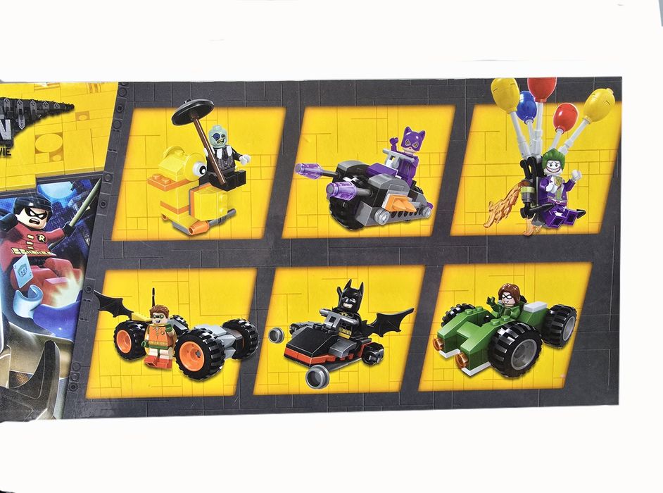 Nowe klocki duży zestaw Batman Robin Joker Riddler kompatybilne z Lego