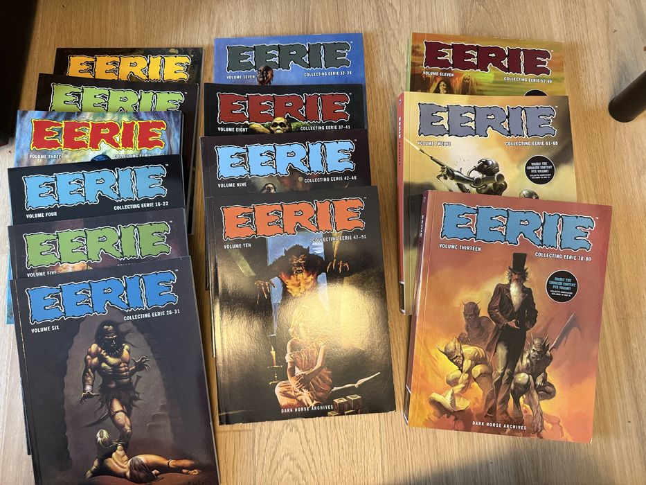 Eerie archives 1-13 komiks eng