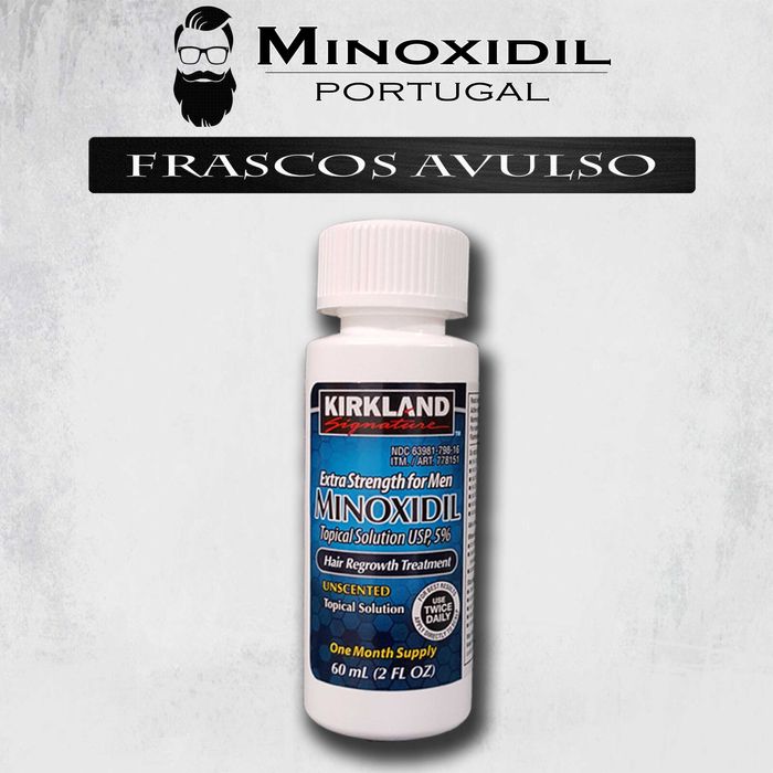 Minoxidil 5% Kirkland | Campanha Natal | Entrega Grátis