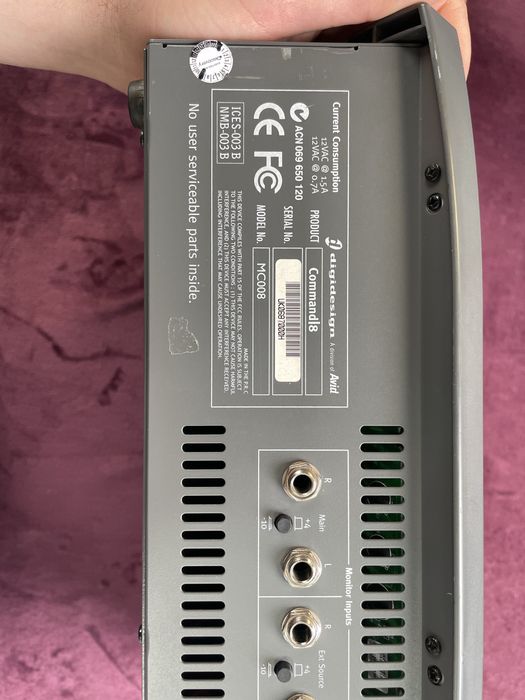 Digidesign Command 8 Pro Tools kontroler