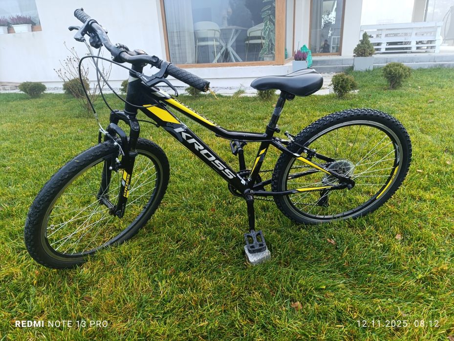 Rower Kross 1.0 jr, rama S ,koła 24 cale