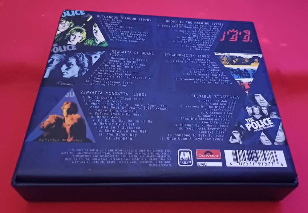 The Police – Every Move You Make (The Studio Recordings) BOX CD