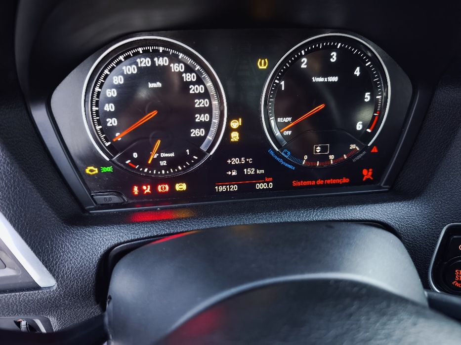 BMW 116D sinistrado