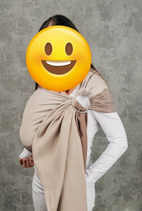 Kółkowa chusta LennyLamb do noszenia