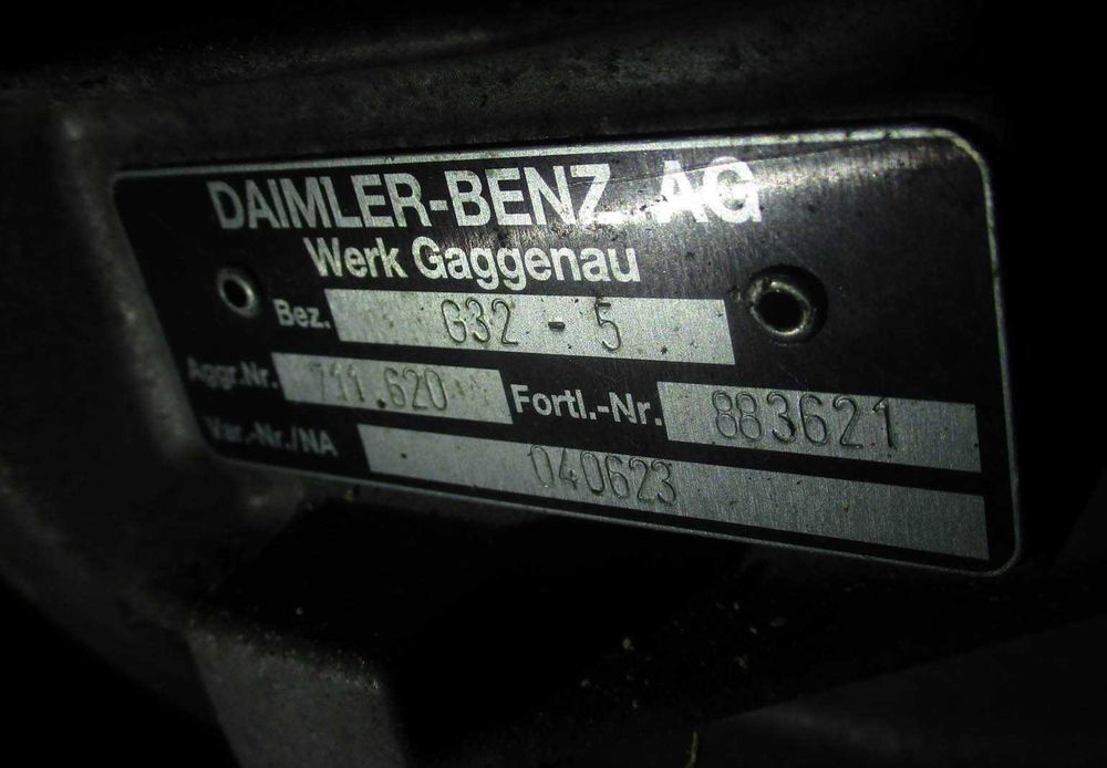 Caixa de velocidades para Mercedes Sprinter 2.2 2.7 CDI (2000) 711620 G32-5