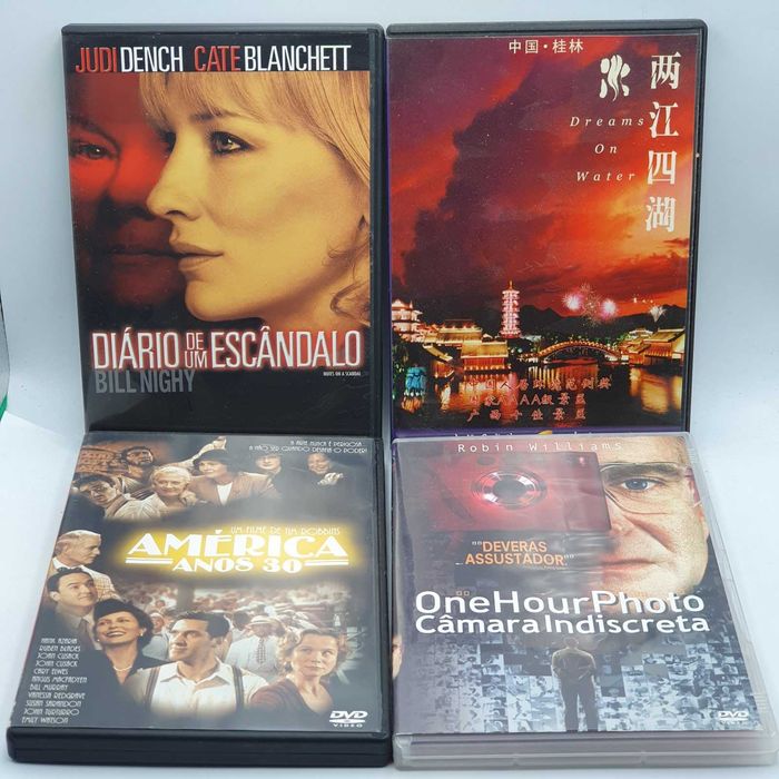 Lote 8/4 - Pack de 18 Filmes em DVD - Ref.VI