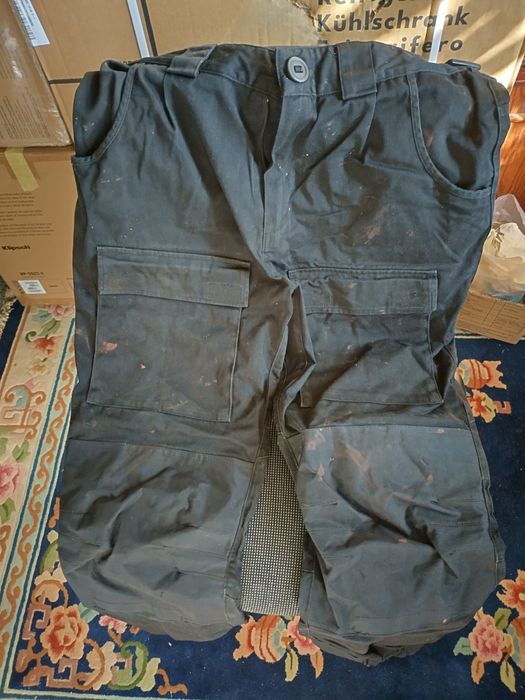 Штани зимові робочі чорні ЗСУ