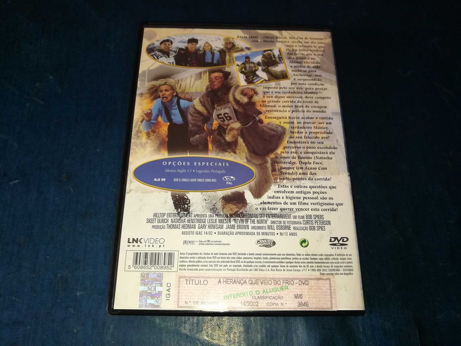 A Herança que Veio do Frio DVD (Legendagem em Português)