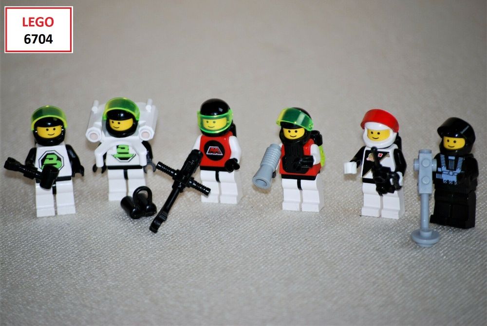 LEGO Space II: 6932; 6949; 6925; 6848; 6896; 6703; 6705; 6704