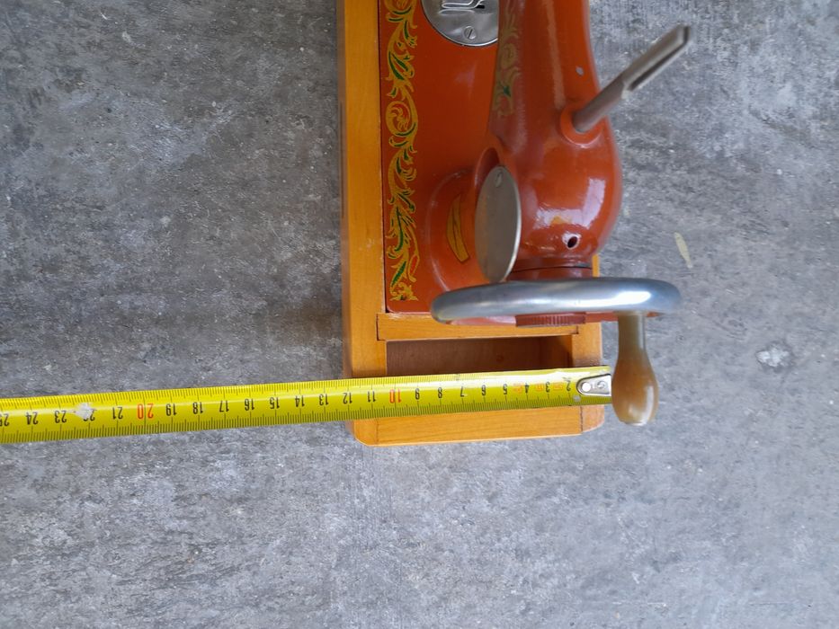 Máquina de costura antiga brinquedo/miniatura