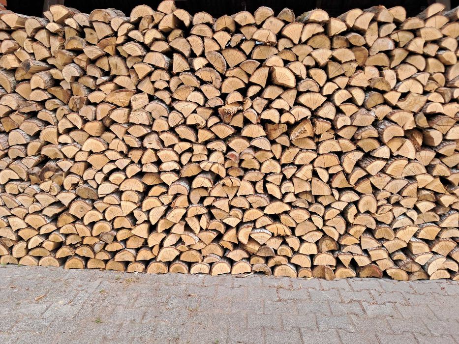 Drewno kominkowe opałowe - dąb, brzoza