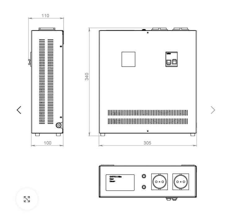 Стабілізатор напруги Volter-2 c Slim