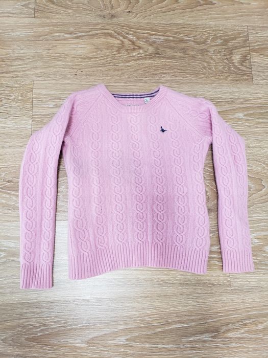 Розовый джемпер Шерсть