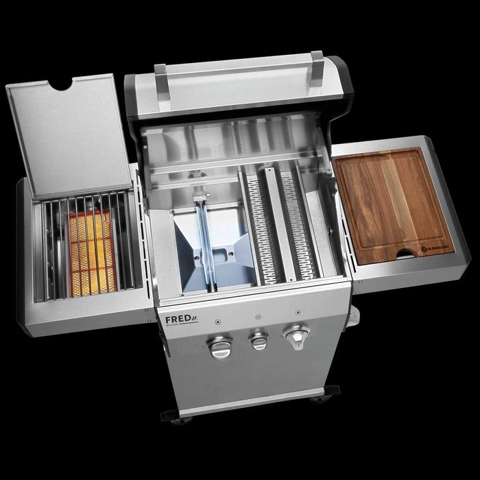 Немецкий газовый гриль газовий Burnhard Big Fred Deluxe не Weber