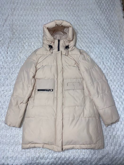 Куртка зимова Бежевого кольору Розмір L-XXL
