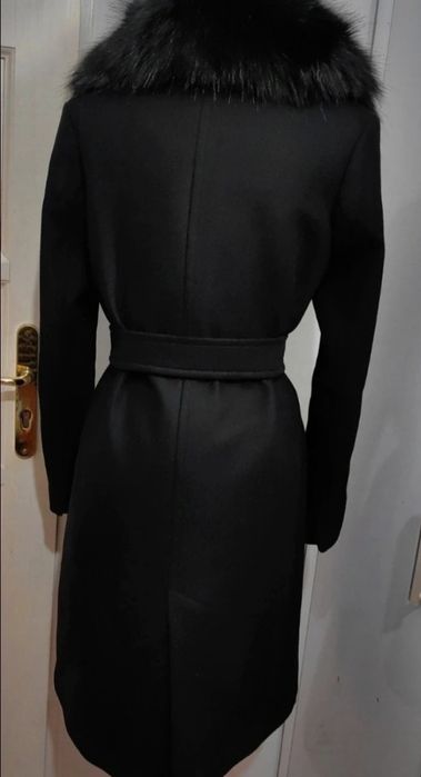 Płaszcz Zara Manteco 75% Wełna