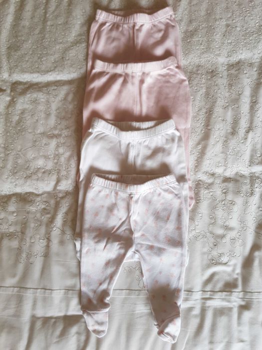 Bodies, pijamas, calças e casaco 1 mês