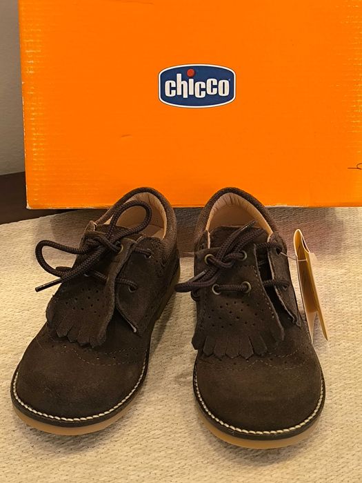 Vendo Sapatos cerimónia Chicco Carneirinhas NOVOS NR 25