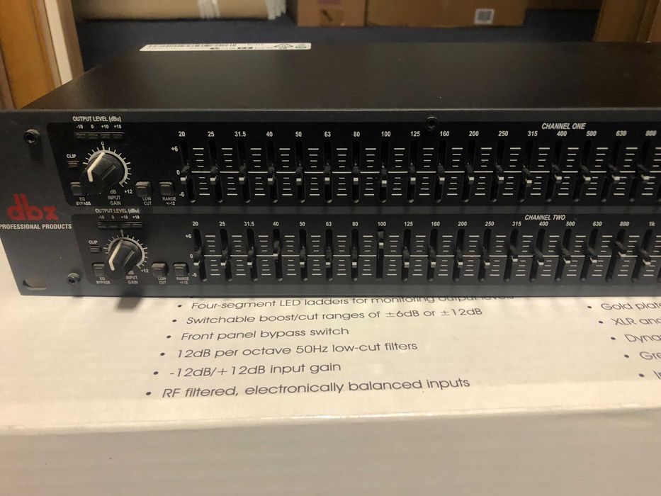 Dbx 231 Equalizador Gráfico