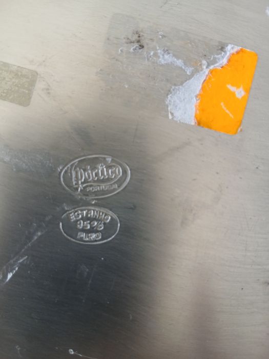 Marcadores em estanho 85% puro com marca
