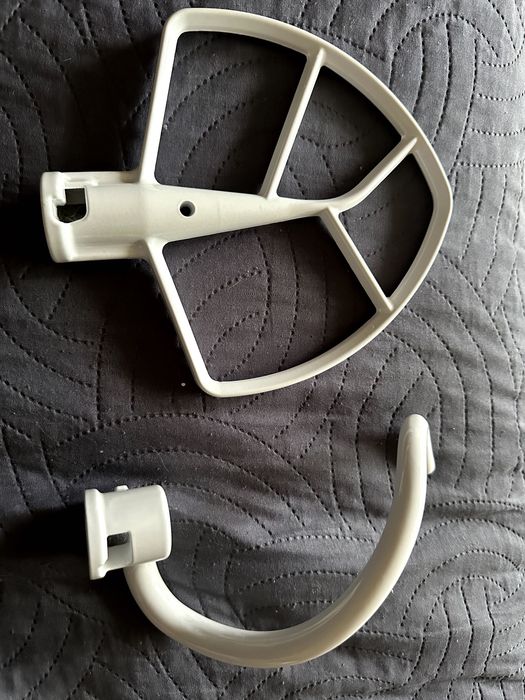 Kitchenaid hak + mieszadło liść