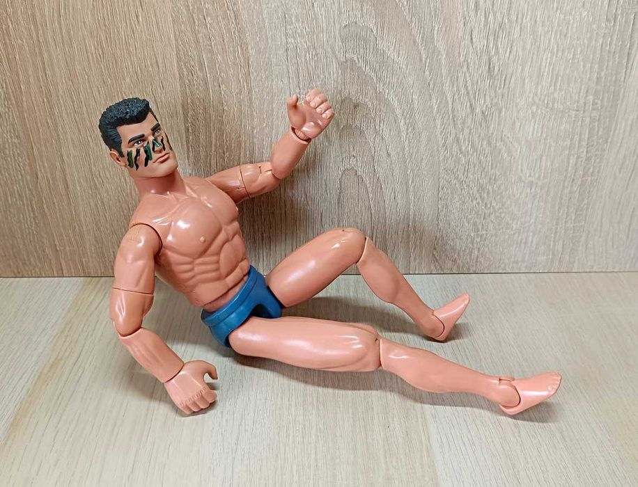 Unikat duża figurka Асtion Man *Camo Atak*. Hasbro 1994