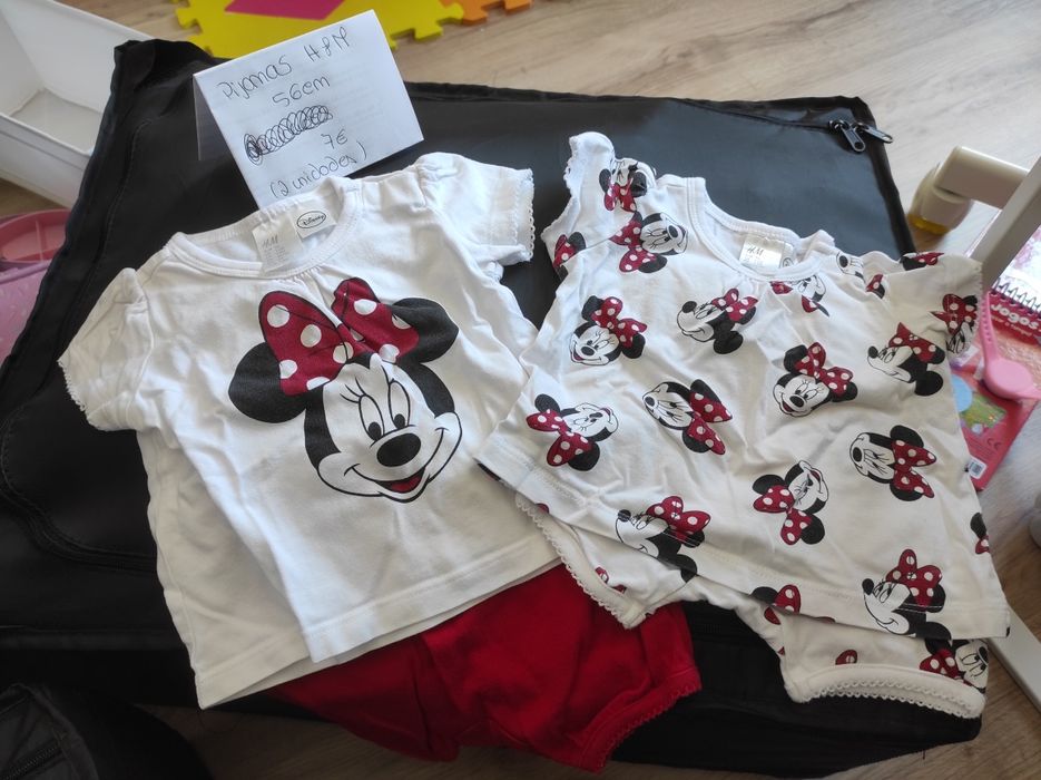 Pijamas Minnie Recem Nascida como novo