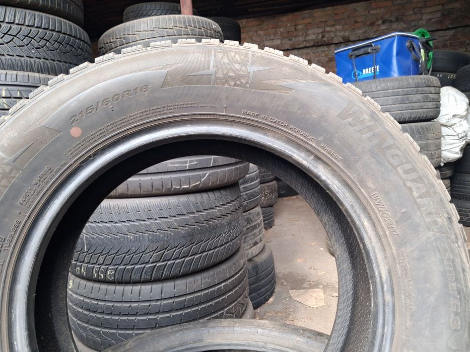 распаровка шины б/у 215/60 R16 NEXEN Win Guard