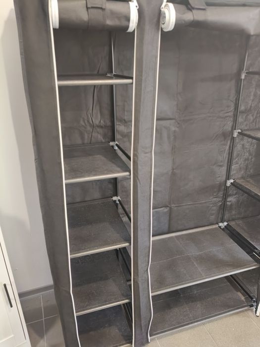 Szafa modułowa składana czarna