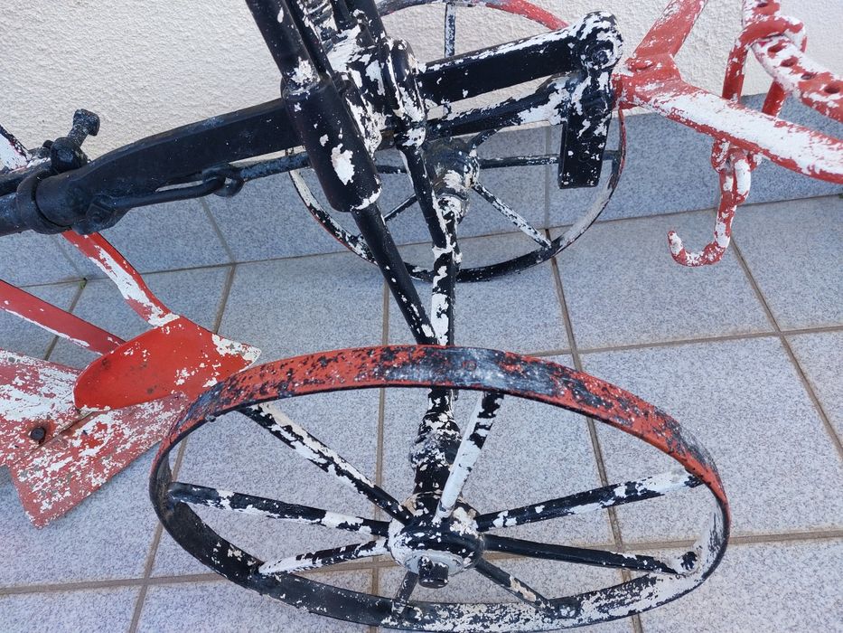 Charrua Antiga em Ferro