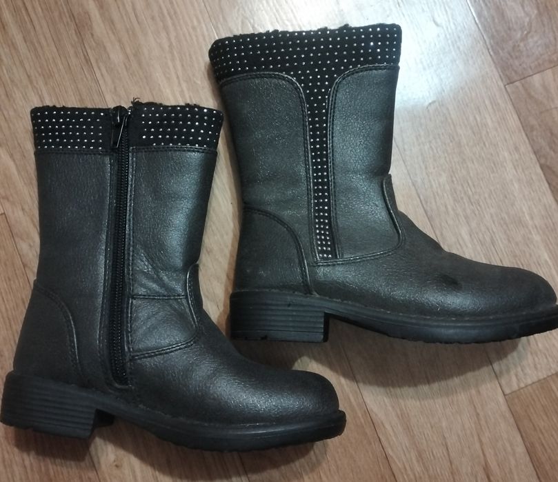 Утеплені Ботінки для дівчинки 27 р 17,5 см