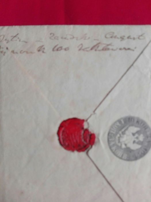 Kowel - list z połowy XIX wieku.