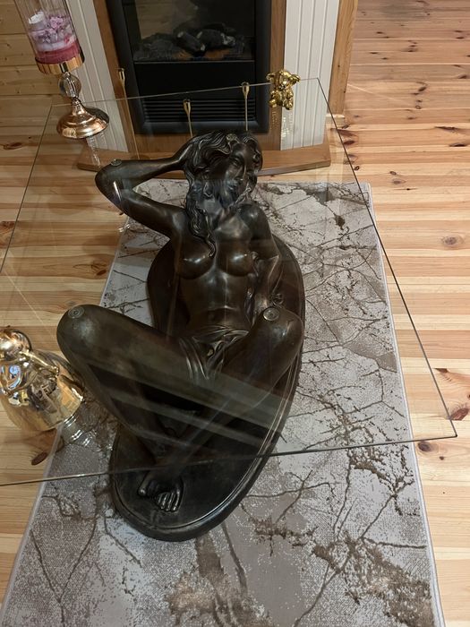 Stolik kawowy szklany