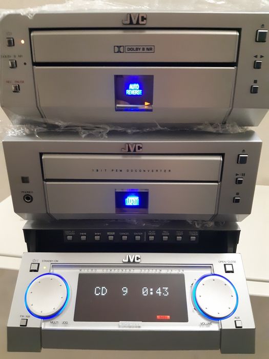 Звук! Минисистема JVC ( музыкальный центр )