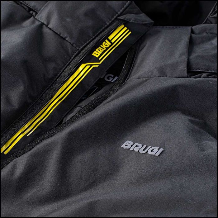 Kurtka męska narciarska BRUGI S-3XL czarny Promocja -40%