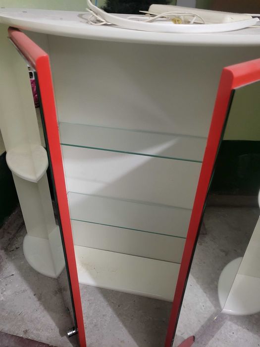 Тумба з умивальником і шафа з дзеркалом комплект