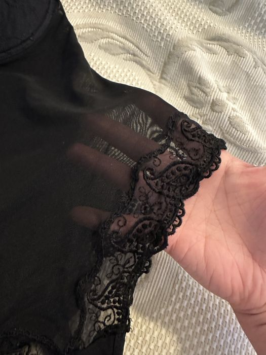 Гарне боді з мереживом