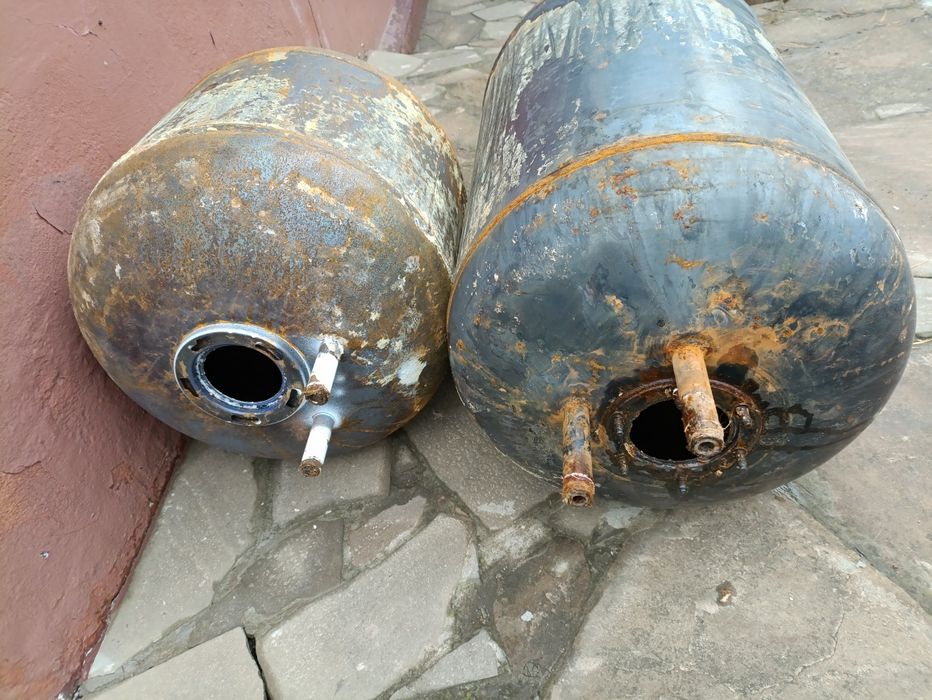 Стальной бак от бойлера