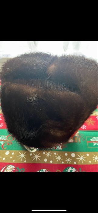 Шапка зимова з норки