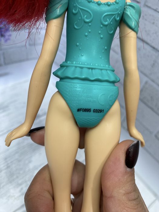 Русалонька Аріель Дісней Ariel Disney animator todlel (кукла аниматор)