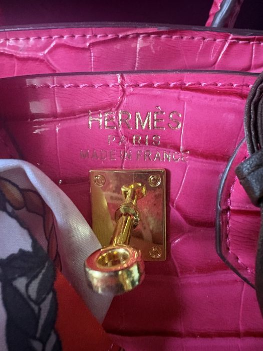 Torebka damska lakierowana Hermes