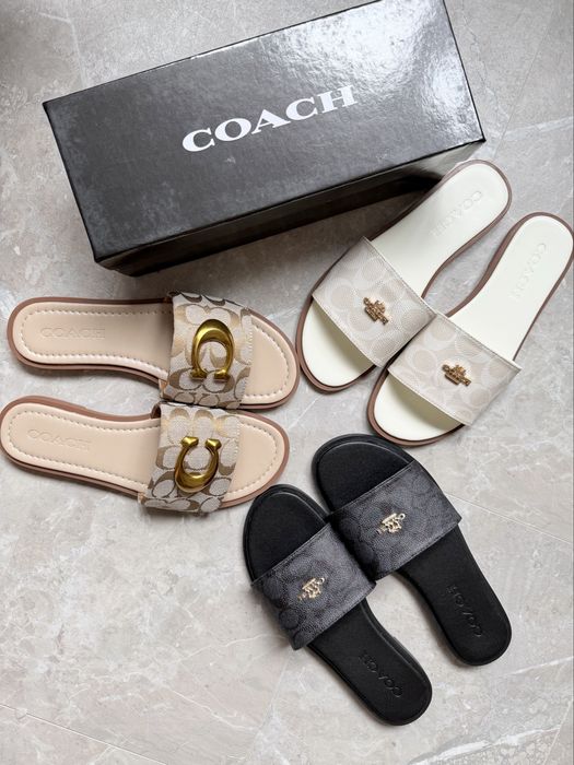 Шльопанці Coach шлепанцы