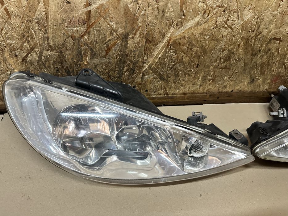 Передні фари Peugeot 206 Пежо 206 2003–2009 рестайл