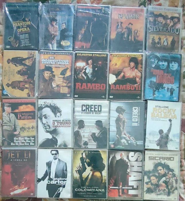 DVDS - FILMES - RAROS - Marvel - Ficção científica - Comédia - Terror - Ação - Drama - Tarzan